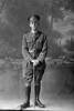 Full length portrait of 2nd Lieutenant Edward Aroha Boscawen, Reg No 16515, of the New Zealand Mounted Rifles, 24th Reinforcements. (Photographer: Herman Schmidt, 1917). Sir George Grey Special Collections, Auckland Libraries, 31-B3012. No known copyright.