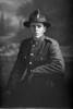 3/4 portrait of Rifleman Arthur Rogers Coventry, Reg No 55587, of the New Zealand Rifle Brigade, - G Company. (Photographer: Herman Schmidt, 1917). Sir George Grey Special Collections, Auckland Libraries, 31-C3337. No known copyright.