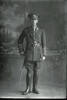 Full length portrait of Captain Kenneth John Dellow of the Headquarters Staff of the 27th Reinforcements (Photographer: Herman Schmidt, 1917). Sir George Grey Special Collections, Auckland Libraries, 31-D3091. No known copyright.