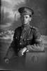 3/4 portrait of Corporal John Samuel Davis, Reg No 23305, New Zealand Rifle Brigade, 13th Reinforcements, 7th Reinforcements to the 1st Battalion, E Company. (Photographer: Herman Schmidt, 1916). Sir George Grey Special Collections, Auckland Libraries, 31-D363. No known copyright.