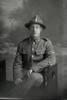3/4 portrait of Lance Corporal A Edwards, of the New Zealand Rifle Brigade. (Photographer: Herman Schmidt, 1916). Sir George Grey Special Collections, Auckland Libraries, 31-E1979. No known copyright.