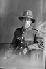 3/4 portrait of Trooper Hayr, probably Trooper Hubert Henry Heron Hayr, New Zealand Mounted Rifles, 37th Reinforcements (Photographer: Herman Schmidt, 1918). Sir George Grey Special Collections, Auckland Libraries, 31-H3754. No known copyright.