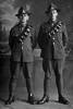 Full length portrait of two men of the New Zealand Field Artillery, including on the left Gunner Raymond Richardson Harley, Reg No 12783. (Photographer: Herman Schmidt, 1916). Sir George Grey Special Collections, Auckland Libraries, 31-H563. No known copyright.
