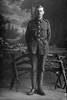 Full length portrait of Private Heald of the New Zealand Medical Corps (Photographer: Herman Schmidt, 1916). Sir George Grey Special Collections, Auckland Libraries, 31-H576. No known copyright.