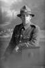 3/4 portrait of Private James Duncan McLeod, Reg No 12/3761, of the Auckland Infantry Battalion, - A Company, 9th Reinforcements. (Photographer: Herman Schmidt, 1916). Sir George Grey Special Collections, Auckland Libraries, 31-L703. No known copyright.