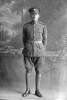 Full length portrait of Quartermaster Sergeant George Lorimer, Reg No 32534, of the 21st Reinforcements, - E Company. (Photographer: Herman Schmidt, 1916|1917). Sir George Grey Special Collections, Auckland Libraries, 31-L3407. No known copyright.