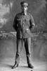 Full length portrait of Sergeant Louis Nathan 16/1542 (Photographer: Herman Schmidt, 1915). Sir George Grey Special Collections, Auckland Libraries, 31-N870. No known copyright.