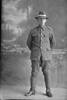 Full length portrait of Private Bert Stainton, of the New Zealand Army Service Corps. (Photographer: Herman Schmidt, 1916). Sir George Grey Special Collections, Auckland Libraries, 31-S1136. No known copyright.