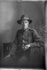 3/4 portrait of Trooper Henry Fenton Waugh, Reg No 71830, of the New Zealand Mounted Rifles, 37th Reinforcements. (Photographer: Herman Schmidt, 1917). Sir George Grey Special Collections, Auckland Libraries, 31-W3969. No known copyright.