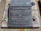 Headstone at Mangere Public Cemetery for 12/3297 Archibald Dodds. No Known Copyright.