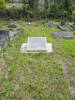 Memorial stone at Waikumete Cemetery for 66110 Leslie Jackson (on Mary Ann Jackson's headstone) broad view. No Known Copyright.