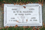 Gravestone at Rotorua Cemetery for 65450 Hami Makiha. No Known Copyright.