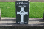 Gravestone at Waikaraka Park Cemetery for 19598 Wiremu Aperahama. No Known Copyright.