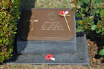 Gravestone at UN Cemetery Pusan, Korea for 208891 Colin Taylor. No Known Copyright.