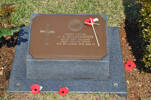 Gravestone at UN Cemetery Pusan, Korea for 208850 John Burborough. No Known Copyright.