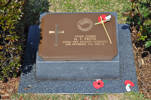 Gravestone at UN Cemetery Pusan, Korea for 203526 Mervyn Frith. No Known Copyright.