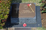 Gravestone at UN Cemetery Pusan, Korea for 203658 Wallace Dickson. No Known Copyright.
