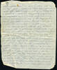 Letter from Driver MC Baker (S/N 43549) Middle East Forces to his sister Eileen Utting, mentions death in Auckland of Francis Harold Baker. page 3. This image may be subject to copyright.