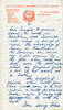 Letter from Corporal AH Baker (S/N 49307) to his sister Mrs W Utting on NZ National Patriotic Fund Board / YMCA Letterhead. Dated 15/9/43 last page missing. page 4. No Known Copyright.