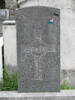 Close up of headstone for Sapper Douglas Halbertson Paterson sn 16332 at Karori Cemetery, Wellington. No Known Copyright.