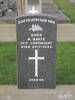 Close up of headstone for Trooper Richard Davis s/n 8949 South African War. Image provided by Sarndra Lees, June 22, 2014. Image has All Rights Reserved.