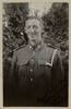 Portrait of "Bert Sinclair Army Service Corp, France". Mickle, A. M. R. (n.d.) Mickle album. Auckland War Memorial Museum - Tamaki Paenga Hira. PH-ALB-561. p.71. No known copyright restrictions.