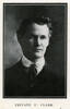Portrait of F. Clark. Auckland Grammar School chronicle. 1917, v.5, n.2. Image has no known copyright restrictions.