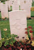 Headstone for James Collis Baylee (S/N 72393) at Fifteen Ravine British Cemetery, Villers-Plouich, Nord, France. Image provided by BG Knights. Image has no known copyright restrictions.