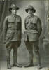 Full length studio portrait of RG (Bob) Foreman (s/n 41772) and E Foreman (s/n 41771). Image kindly provided by Neil Frances. Image has no known copyright restrictions.