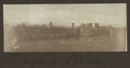 Photograph of Capt. E.G. Baskett on horseback,  2nd Nigerian Regiment. Image kindly provided by Sally Chao. Image has no known copyright restrictions.