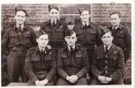 17/18.12.1942. No.75 Squadron Stirling I BF396 AA-XW/Cdr group photo of Sergant Gerald Luke Padden (RAFVR 1041966, Rear 2nd left) and Warrant Officer Trevor Bagnall (NZ40640, Centre front). This image is likely to be the last picture ever taken of Warrant Officer Bagnall as the crew were lost after his first mission. Image kindly provided by Graham Padden (January 2017). Image has no known copyright restrictions.