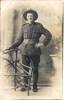 Portrait of Sapper Bert Friis 12027, 1916. Uploaded as part of 2013 Memoir and Local History Competition entry, Tauranga City Library. No known copyright restrictions.