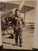 Photograph of Flight Lieutenant Owen James McCabe NZ42424 standing infront of his Tigermoth - in Tigermoth training. Image kindly provided by Linda McCabe (May 2017). Image may be subject to copyright restrictions.