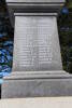 Kaikoura War Memorial, First World War. Auty to Laugesen. Image provided by John Halpin 2017, CC BY John Halpin 2017.
