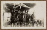 Unknown, photographer, "Officers No.2 Purdy Wallis, Bowerbank, Scott, Fergus, Maj. Savage, Col. Parkes, Maj. Maguire, Transport "Maunganui" H.M.N.Z.T. 24" (1915) in Colin M. Gordon album (1915-1918). Auckland War Memorial Museum - Tāmaki Paenga Hira
 PH-ALB-376-p5-3.