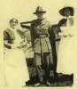 Photograph of Matron in Chief Ida Grce Willis 22/173, Captain Herbert Watson 90506, and Matron Maud Atkinson 22/176. Photo taken at Hazebrouck, France 1918. Image kindly provided by LH & JH (August 2017). Image has no known copyright restrictions.