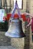 Photograph of one of the bells at the St George's Memorial Church in Ypres made for the Bells4StGeorgeYpres project (September 2017). All rights reserved.