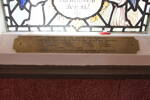 Epsom Methodist Church memorial plaque. "In honour of the men of this church who gave their lives in the Second World War 1939-1945". Image provided by John Halpin 2014, CC BY John Halpin 2015