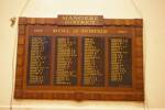 Mangere District War Memorial Honours Board, 1939-1945, 23 Domain Rd, Mangere Bridge, Auckland 2022. Image provided by John Halpin 2012, CC BY John Halpin 2012