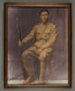 Portrait of Private Tuakana Atama Akeau 60685, c.First World War. Image kindly provided by Rachpal Attari (March 2018). Image may be subject to copyright restrictions.