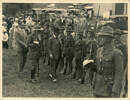 Photograph of a Territorial Force mounted unit being inspected. Gordon Murray Birdsall is on the far right closest to the camera. Interwar period, date unkown. Image kindly provided by Margaret Stevenson (October 2018). Image has no known copyright restrictions.