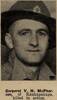 Portrait of Corporal Victor Henry McPherson, Auckland Weekly News, 30 September 1942. Sir George Grey Special Collections, Auckland Libraries, AWNS-19420930-18-26. Image has no known copyright restrictions.
