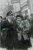 Photograph of Arthur Gordon Black and Margaret Medovnik on their wedding day, London, 11 December 1944. Image kindly provided by Alison Finigan (nee Black) (April 2019). Image has no known copyright restrictions.