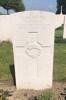 Gravestone of Private Matenga Taringa, Trois Arbres Cemetery, Nord, France. Image kindly provided by Cook Islands WW1 NZEF ANZAC Soldiers Research Project - Cate Walker, Paula Paniani and Bobby Nicholas (June 2019). Image is subject to copyright restrictions.