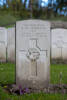 Headstone of Pilot Officer Kenneth Watson Orchiston (422310). Coxyde Military Cemetery, Koksijde, West-Vlaanderen, Belgium. New Zealand War Graves Trust (BEAX6932). CC BY-NC-ND 4.0.