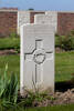 Headstone of Private Fred Bennett (30899). Motor Car Corner Cemetery, Comines-Warneton, Hainaut, Belgium. New Zealand War Graves Trust (BECW8822). CC BY-NC-ND 4.0.