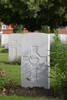 Headstone of Private Matthew Milson Arbuckle (45055). Belgian Battery Corner Cemetery, Ieper, Belgium. New Zealand War Graves Trust (BEAI1625). CC BY-NC-ND 4.0.