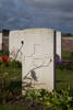 Headstone of Gunner Joseph Mawson Tait (43905). Divisional Cemetery, Ieper, West-Vlaanderen, Belgium. New Zealand War Graves Trust (BEAZ1014). CC BY-NC-ND 4.0.