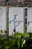 Headstone of Private Albert Edward Crouch (57197). Menin Road South Military Cemetery, Ieper, West-Vlaanderen, Belgium. New Zealand War Graves Trust (BECR0832). CC BY-NC-ND 4.0.