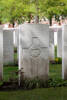 Headstone of Sapper John Ker Ramsey (4/125/A). Ypres Reservoir Cemetery, Ieper, Belgium. New Zealand War Graves Trust (BEEZ8029). CC BY-NC-ND 4.0.